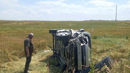 Malazgirt'te Trafik Kazası: 2 Kişi Yaralandı