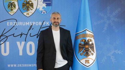 Erzurumspor FK Teknik Direktörü Serkan Özbalta ile sözleşme yenilendi