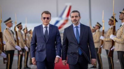 Fransa Cumhurbaşkanı Macron Suriye’de: Tarihi ziyaret