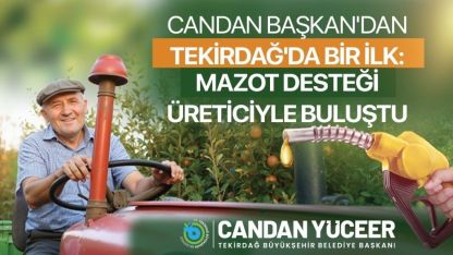 Üreticiye mazot desteği dönemi başladı