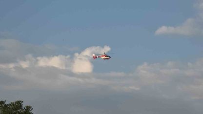Van'da Hamile Hasta İçin Ambulans Helikopter Seferberliği