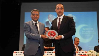 Mhp Erzurum Yakutiye İlçe Kongresi'nde Sinan Demir Güven Tazeledi