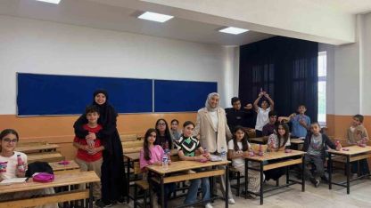 Kars’ta Yeşilay ve TÜGVA İş Birliğiyle Yaz Okulu Coşkusu