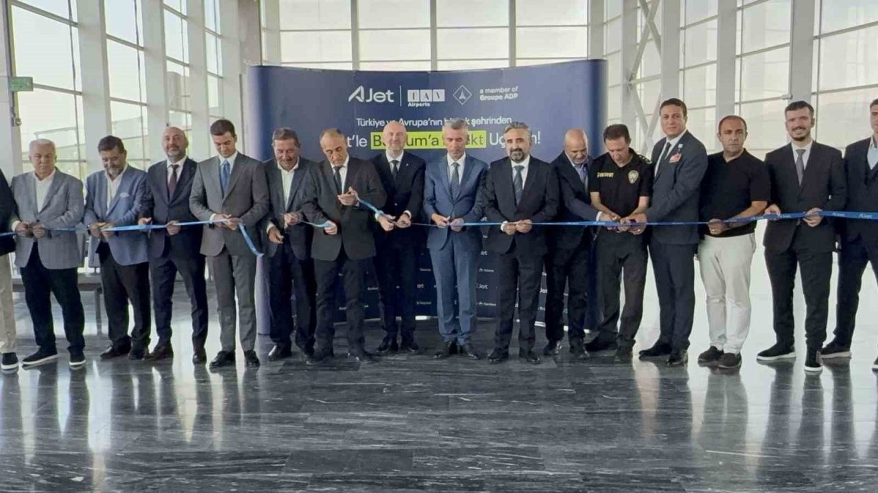 Ajet ile Bodrum'dan Avrupa'ya Direkt Uçuş Dönemi Başladı