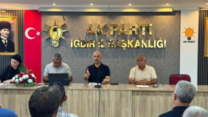 AK Parti Iğdır Merkez İlçe Teşkilatı Danışma Meclisi Toplantısını Gerçekleştirdi