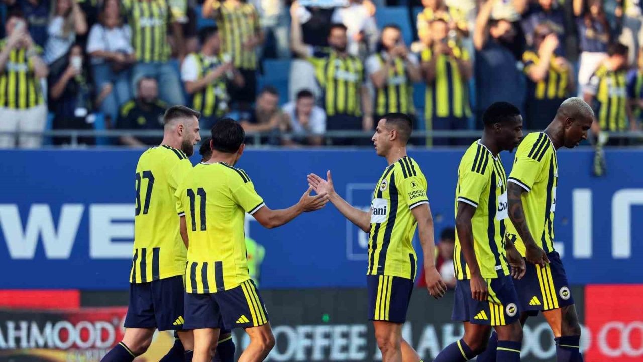 enerbahçe Hazırlık Maçında Pogon Szczecin’i 4-0 Mağlup Etti