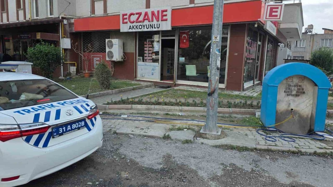 Hataylı Trafik Polisi Şehit Çeşmesini Yeniledi