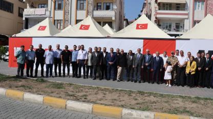 Iğdır'da 15 Temmuz Anma ve Deneyimleme Çadırı Açıldı