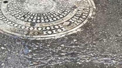 Iğdır'da Logar Kapağından Taşan Su Tepkilere Neden Oldu