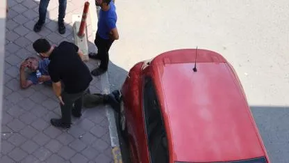 Iğdır'da Sıcaktan Bayılan Vatandaşın İmdadına Çevredekiler Yetişti
