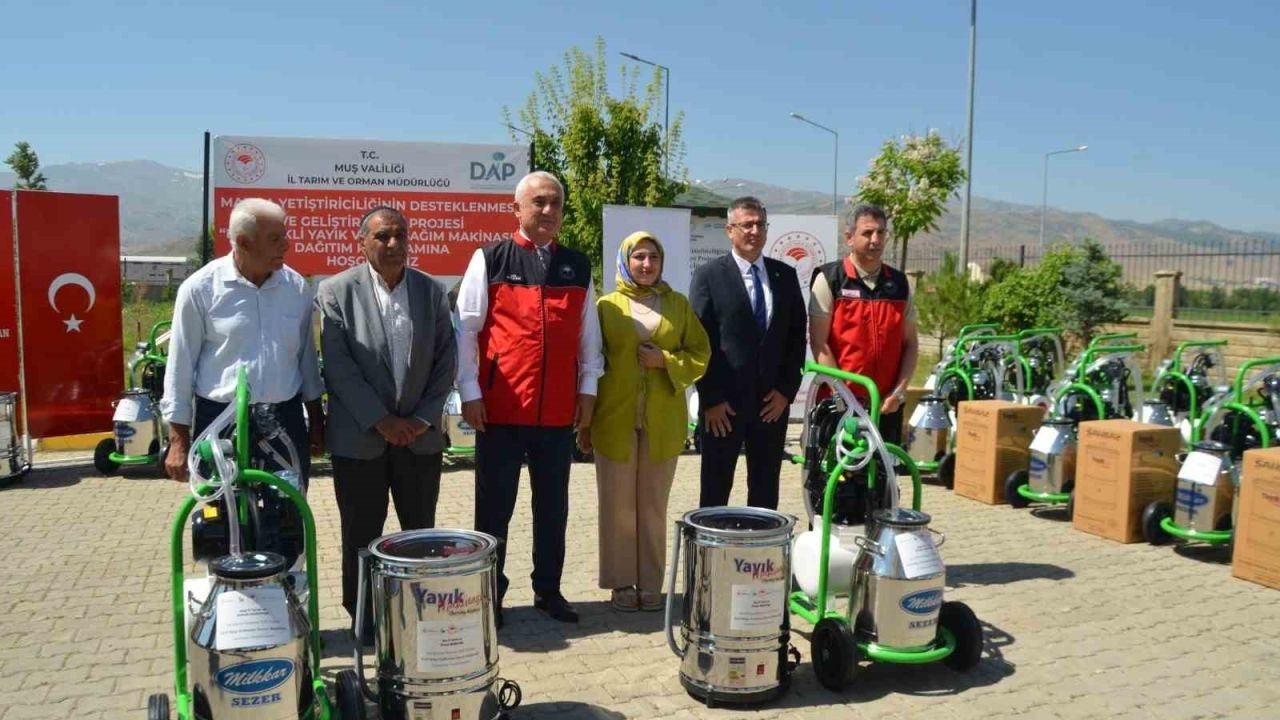 Muş’ta Manda Yetiştiriciliğine 11 Milyon Liralık Destek