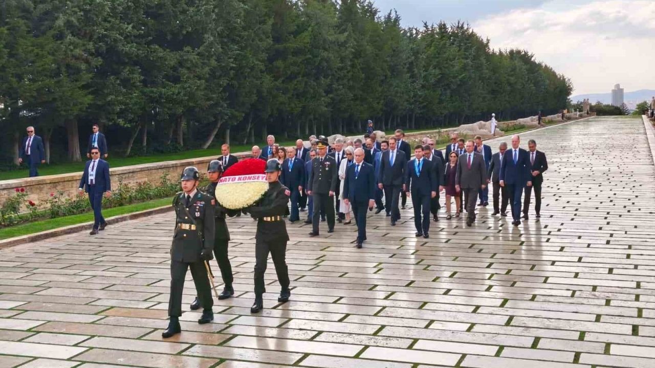 NATO heyeti Ankara’da: İlk durak Anıtkabir