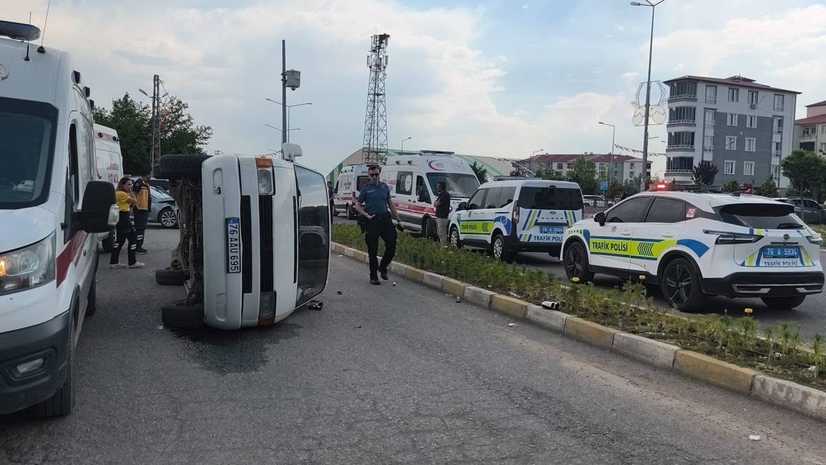 Iğdır’da Trafik Kazası: 4 Yaralı!