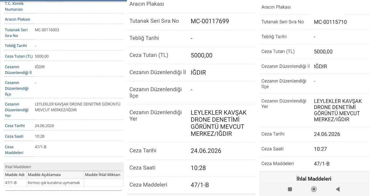 Iğdır'da Tasua Programına Katılan Araçlara Yazılan Trafik Cezası Tepkilere Neden Oldu!