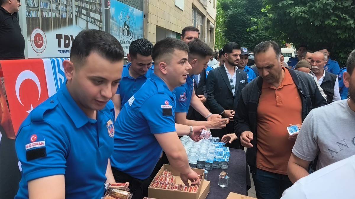 Iğdır’da Şehit Ceza İnfaz Kurumu Personelleri Dualarla Anıldı