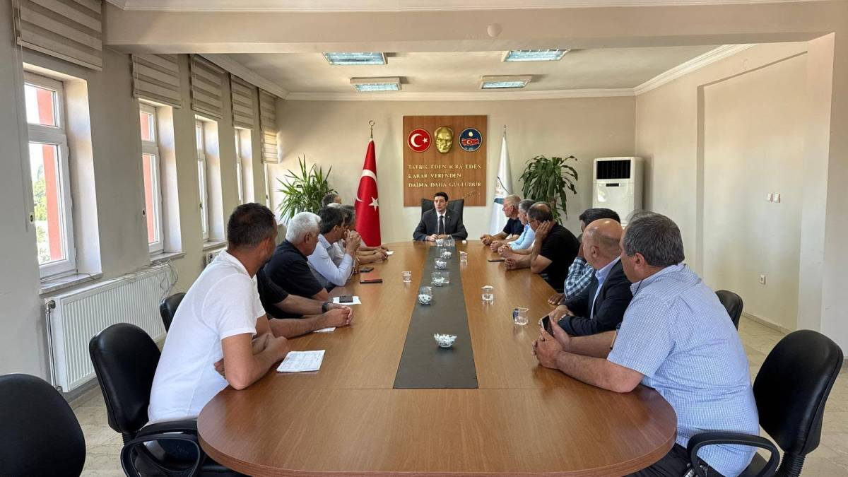 Karakoyunlu Muhtarlarından Kaymakam Erdoğan’a Veda Ziyareti