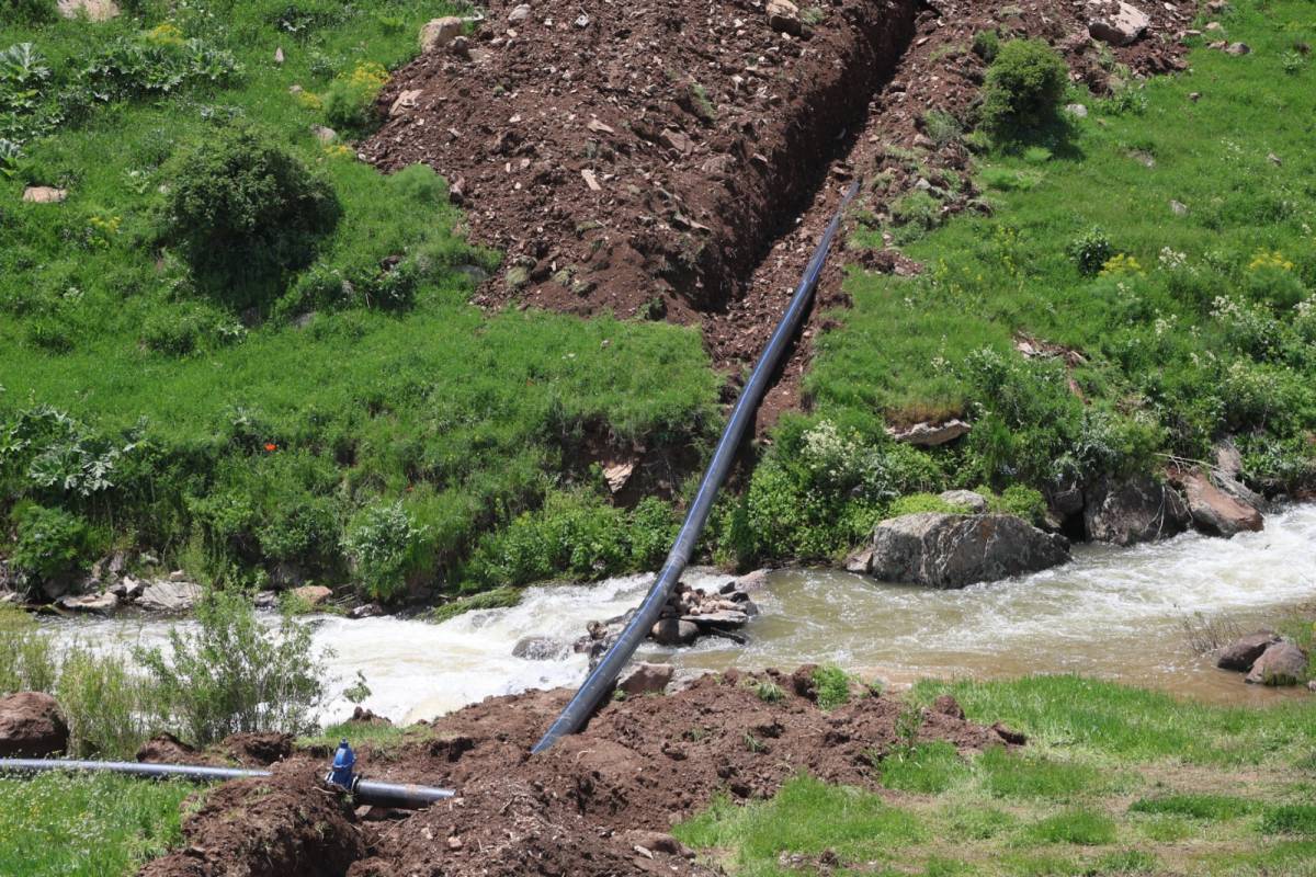 DAP Projesiyle Tuzluca’da 5 Bin 500 Dekar Arazi Modern Sulamaya Kavuşacak