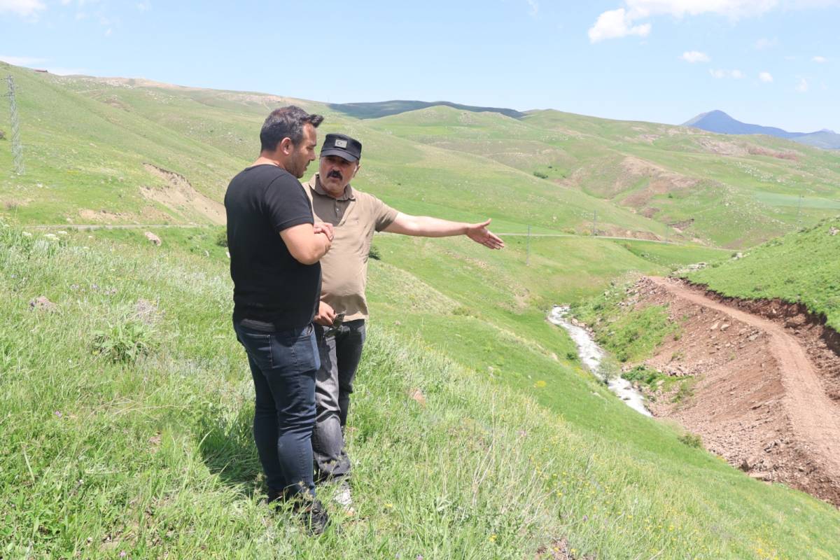 DAP Projesiyle Tuzluca’da 5 Bin 500 Dekar Arazi Modern Sulamaya Kavuşacak